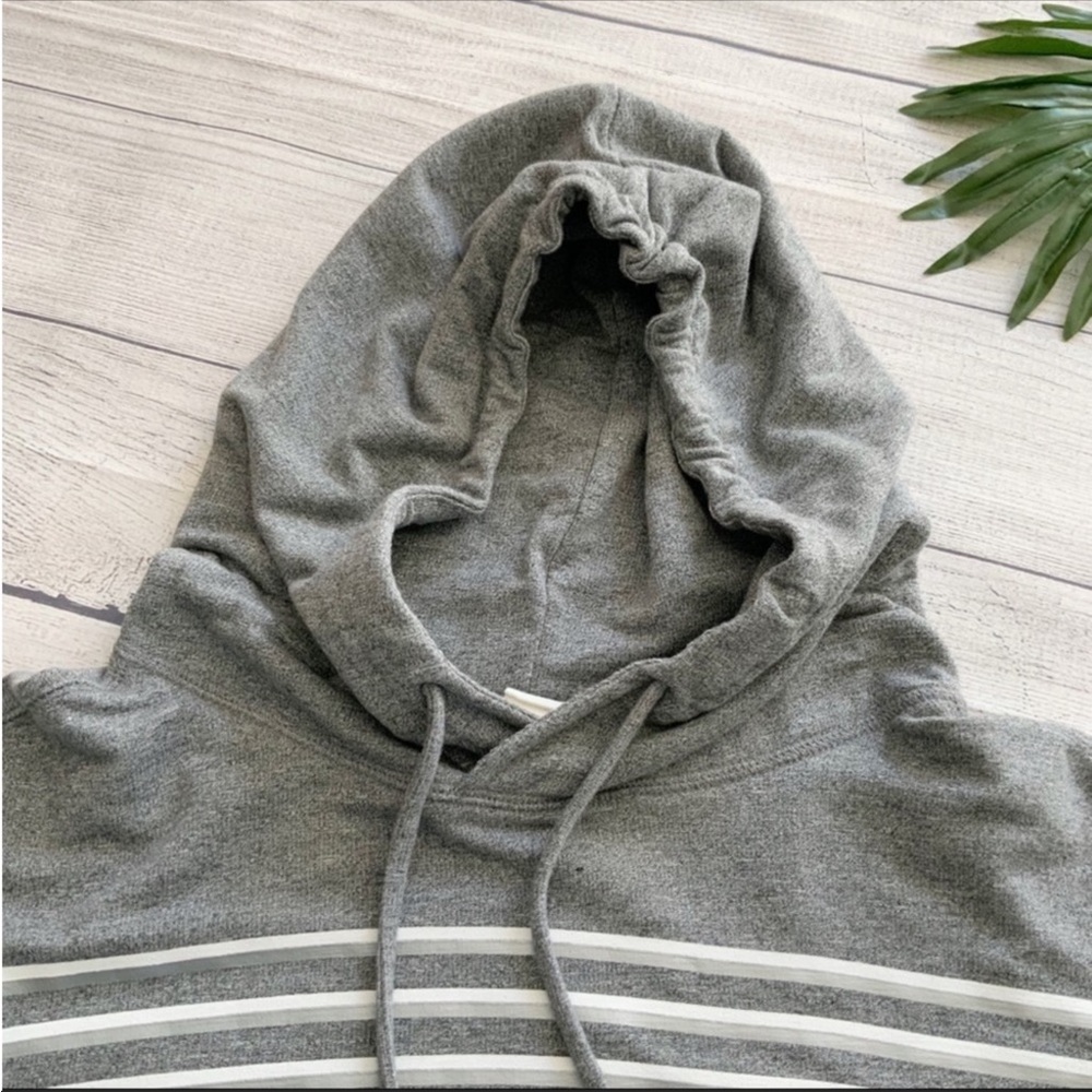 Gap Oversized Pullover Drawstring Hoodie Foil Str… - image 8